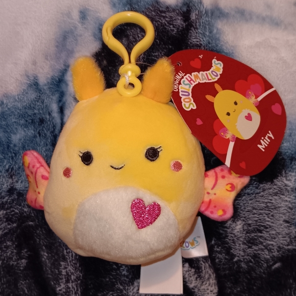 NWT Valentines Day Exclusive Squishmallows 3.5" Clip Bundle - Picture 5 of 5